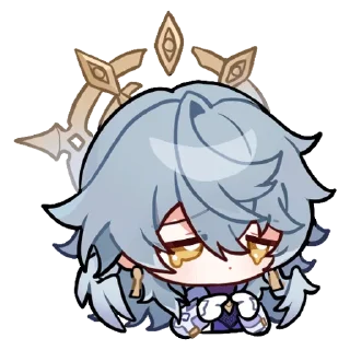 😢 emoji Sunday chibi @stickersMH Telegram sticker 21 of 62