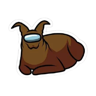 Sticker from AMOGUS
