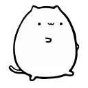 🚶‍♀️ emoji Round Pretty Cat @IMG2D Telegram sticker 13 of 20