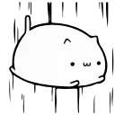 Sticker from Round Pretty Cat @IMG2D