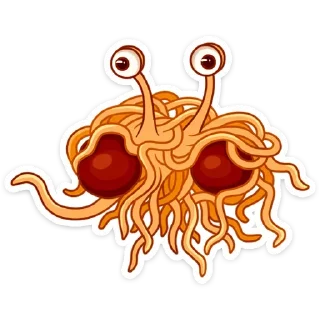 Sticker from Макаронный Монстр • @StickEmojiBook