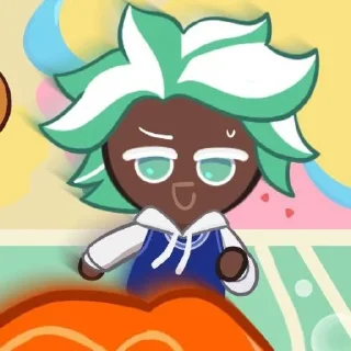 😅 emoji Мінт Чоко Кукі @crkstickersua Telegram sticker 24 of 25