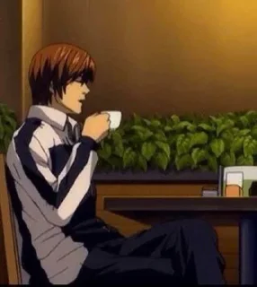 📓 emoji Light Yagami by @mikuStcikers Telegram sticker 13 of 73