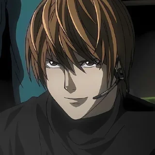 📓 emoji Light Yagami by @mikuStcikers Telegram sticker 14 of 73
