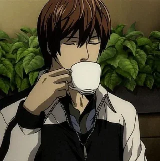 📓 emoji Light Yagami by @mikuStcikers Telegram sticker 10 of 73