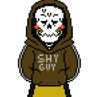 😍 emoji FellSwapGold Papyrus | @ish_crim Telegram sticker 20 of 31