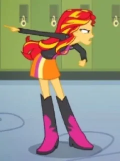 ⬅️ emoji sunset shimmer💫 Telegram sticker 10 of 120