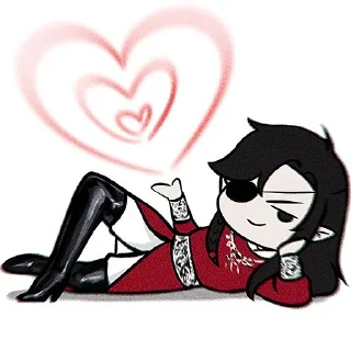 ❤️ emoji hua cheng kinn Telegram sticker 15 of 76