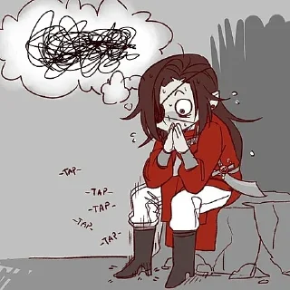 🤯 emoji hua cheng kinn Telegram sticker 18 of 76
