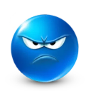 😠 emoji crazy goofy Telegram sticker 12 of 63