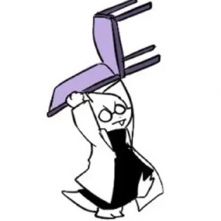 🌟 emoji XTale Alphys :: @heyaguyzz Telegram sticker 14 of 104