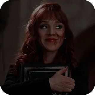 ✋ emoji Rowena | Supernatural @MacraniFilms Telegram sticker 3 of 33