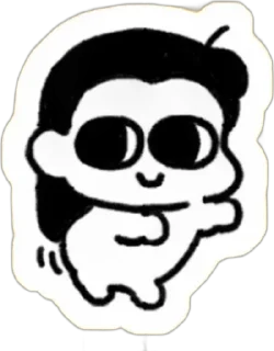 Sticker from Hisoillu
