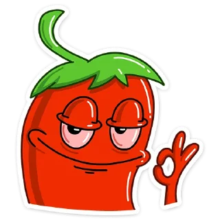 👌 emoji Перец :: @stickroom Telegram sticker 22 of 48
