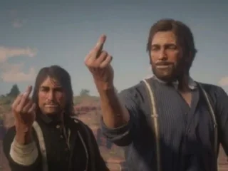 Sticker from I love Arthur Morgan @TgEmodziBot