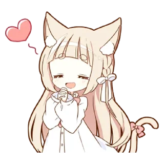 😝 emoji Милашка - @Tg_stickersu Telegram sticker 22 of 40