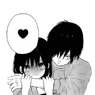 Sticker from ПАРА ❤️ @anime_stickerr