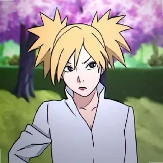 🤨 emoji Temari Chan Telegram sticker 16 of 17