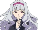 😉 emoji THE IDOLM@STER & CINDERELLA GIRLS :: @line_stickers Telegram sticker 11 of 104