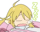 😪 emoji THE IDOLM@STER & CINDERELLA GIRLS :: @line_stickers Telegram sticker 16 of 104