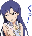 😒 emoji THE IDOLM@STER & CINDERELLA GIRLS :: @line_stickers Telegram sticker 3 of 104