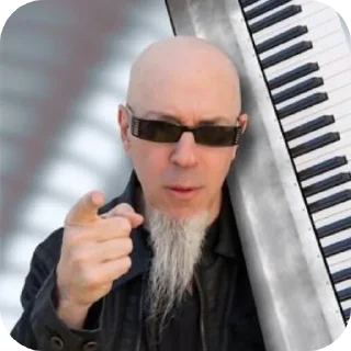 🫵 emoji 🎹 JORDAN RUDESS BEST 🎹 Telegram sticker 7 of 50