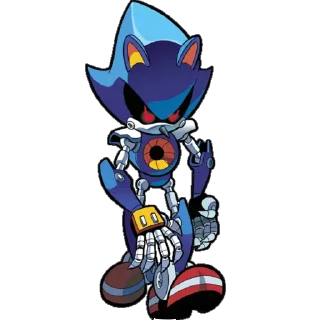🚶 emoji Metal Sonic by @sonic_the_hednehog Telegram sticker 7 of 120