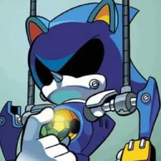 😶 emoji Metal Sonic by @sonic_the_hednehog Telegram sticker 8 of 120