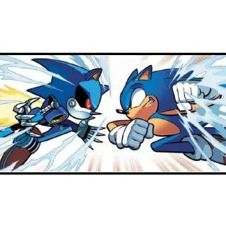 Sticker from Metal Sonic by @sonic_the_hednehog