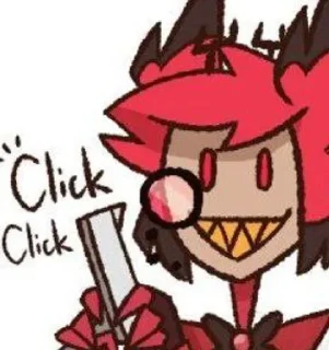 🔫 emoji Alastor Telegram sticker 5 of 49