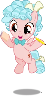 ✏ emoji Cozy Glow | @MyLittlePony_bots Telegram sticker 17 of 106