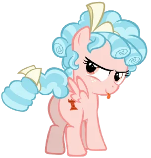 🤪 emoji Cozy Glow | @MyLittlePony_bots Telegram sticker 18 of 106