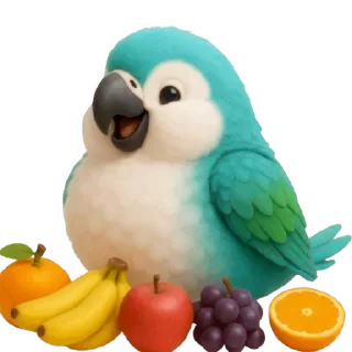 Sticker from Попугай: @Pea4_stickerbot