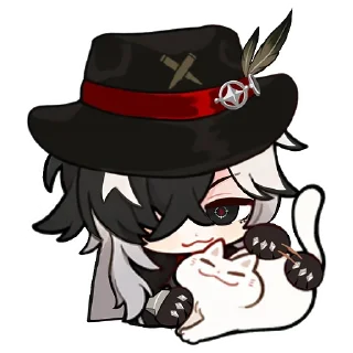 😸 emoji Boothill @stickersMH Telegram sticker 17 of 89