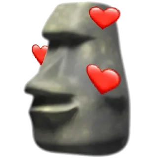 🗿 emoji Кам'яні бошки @drakonchena Telegram sticker 9 of 30