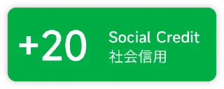 👍 emoji 小米社会信用 Telegram sticker 6 of 9