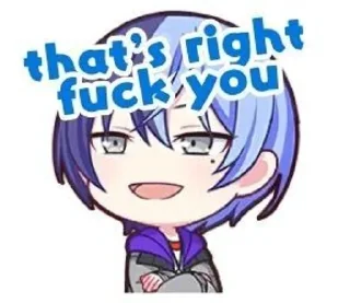 🌟 emoji akitoya sick of your shitt Telegram sticker 20 of 89