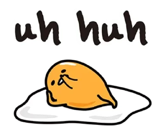 😔 emoji Eggy (@dailystkrbot) Telegram sticker 24 of 41
