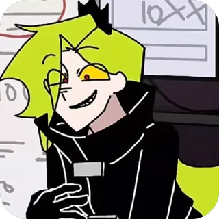 🫥 emoji Рикка Telegram sticker 15 of 39