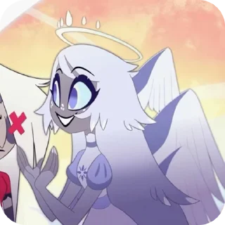 😁 emoji 、 ୨ᰍ  Emily!!  ᚐ  ⟡  𓂃 || @HazbinHotel011 Telegram sticker 10 of 30