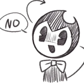 🫤 emoji Bendyyyฅ⁠^⁠•⁠ﻌ⁠•⁠^⁠ฅ Telegram sticker 8 of 101