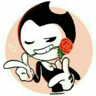 ❤️‍🔥 emoji Bendyyyฅ⁠^⁠•⁠ﻌ⁠•⁠^⁠ฅ Telegram sticker 20 of 101