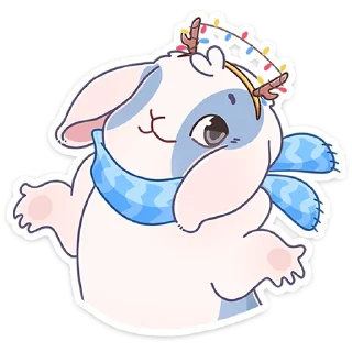 🤷 emoji Зимний Альдебаран @TgSticker Telegram sticker 9 of 48