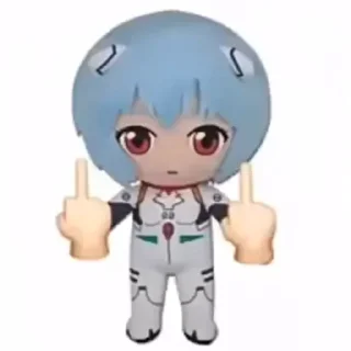 Sticker from rei plush