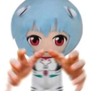 👐 emoji rei plush Telegram sticker 24 of 120