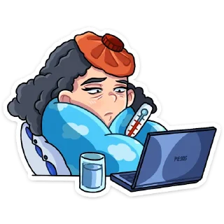 🤒 emoji Синди (@TgSticker) Telegram sticker 19 of 48