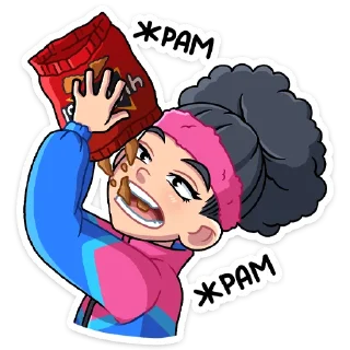🍴 emoji Синди (@TgSticker) Telegram sticker 21 of 48