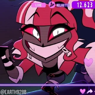 😎 emoji @CLOOBHUB @EARTH928B HAZBIN HOTEL ОТЕЛЬ ХАЗБИН 2 Telegram sticker 24 of 120