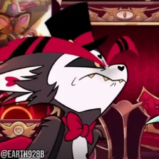 🥵 emoji @CLOOBHUB @EARTH928B HAZBIN HOTEL ОТЕЛЬ ХАЗБИН 2 Telegram sticker 23 of 120