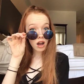 🤓 emoji amybeth mcnulty from @sadiexwf Telegram sticker 11 of 50